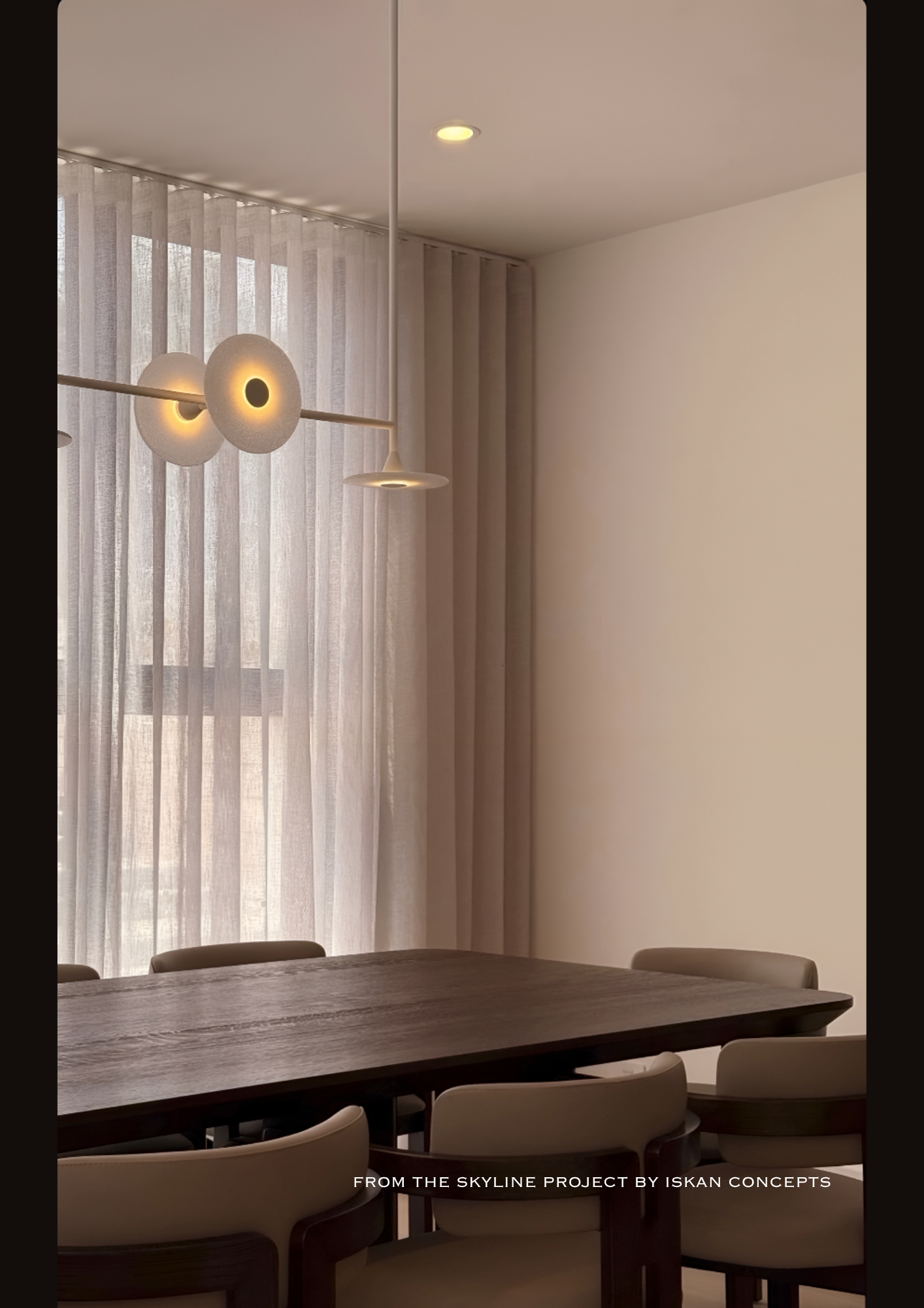 Celine 7L Linear Pendant