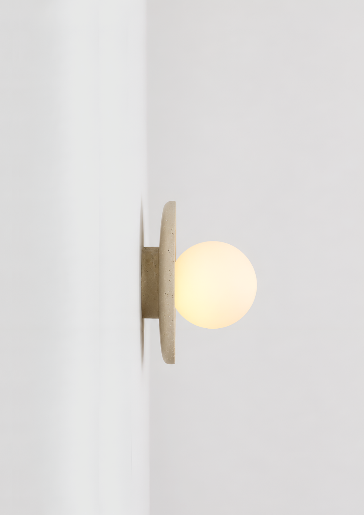 Travertine Wall Light