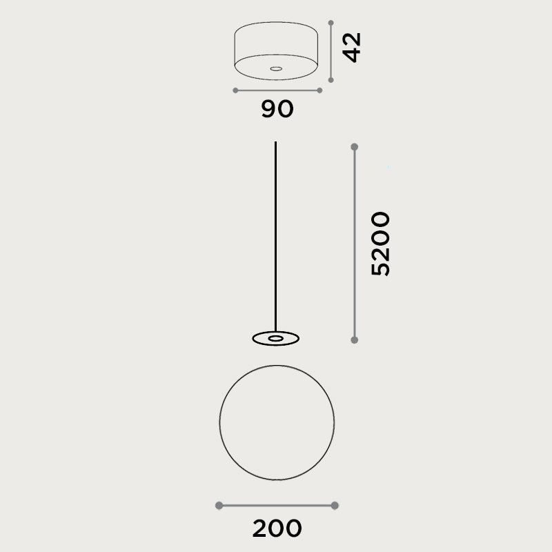 Mapa Single Pendant