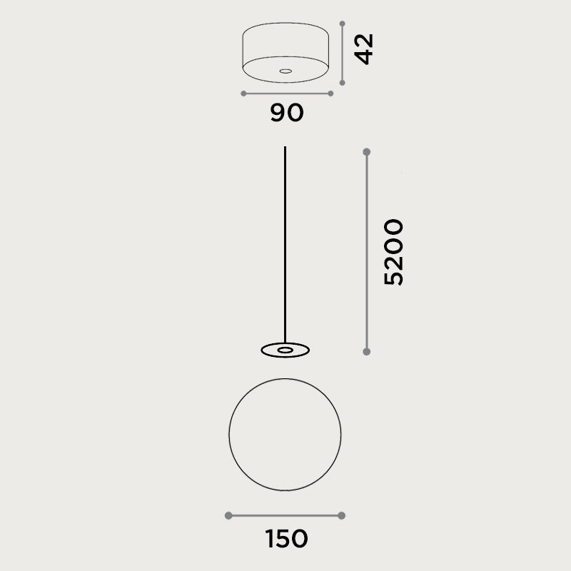 Mapa Single Pendant