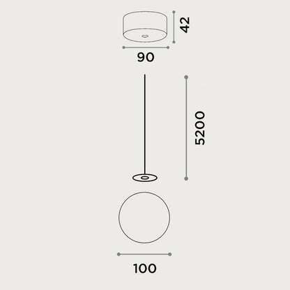 Mapa Single Pendant